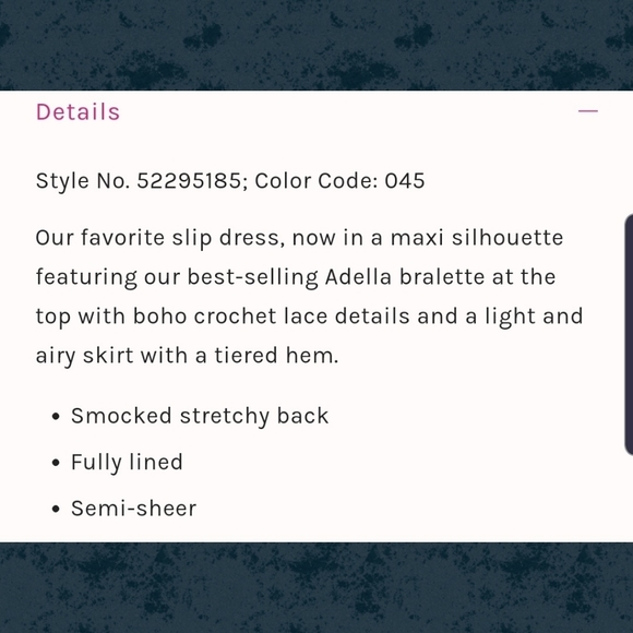 Free People FP ONE Adella Crochet lace gauzy maxi midi dress summer strappy red - Picture 5 of 16